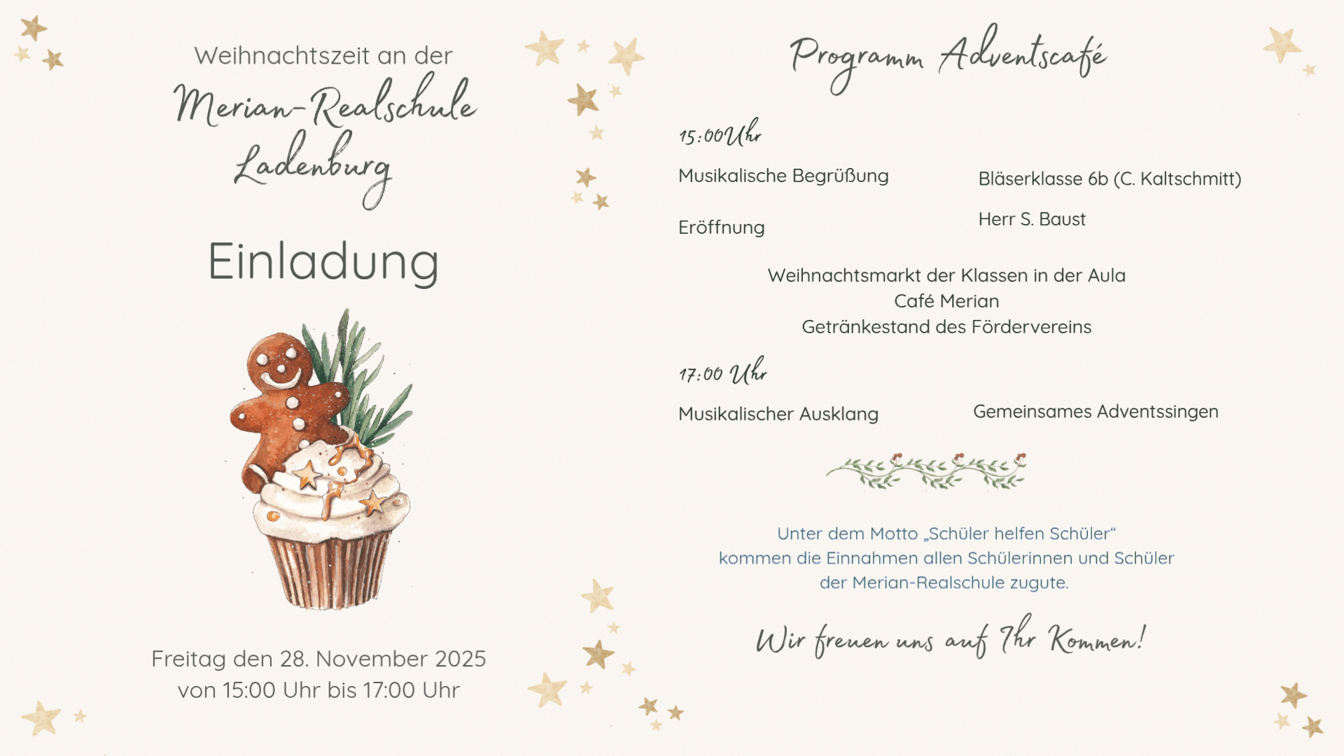 Einladung Adventskaffee 2025