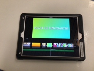 Foto eines iPads