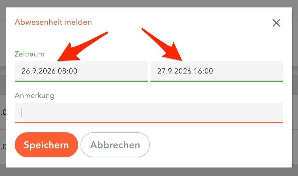 Screenshot WebUntis Portal Eltern und Erziehungsberechtigte