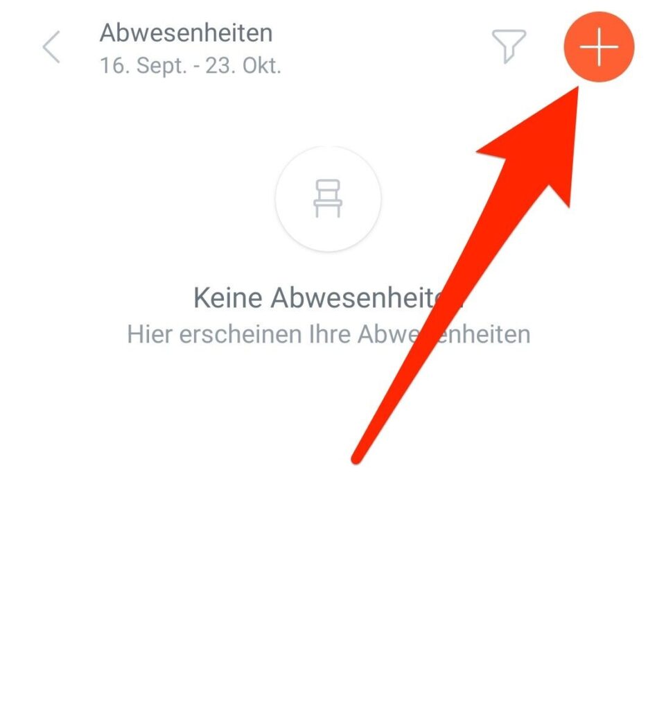 Screenshot Untis App