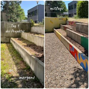 Alter und neuer Technikhof