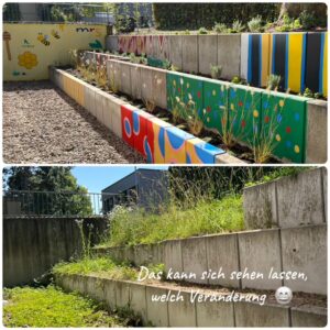 Entstehung des neuen Technikhofs