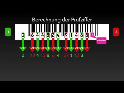 Prüfziffer berechnen GTIN13 EAN13 – Merian-Realschule Ladenburg